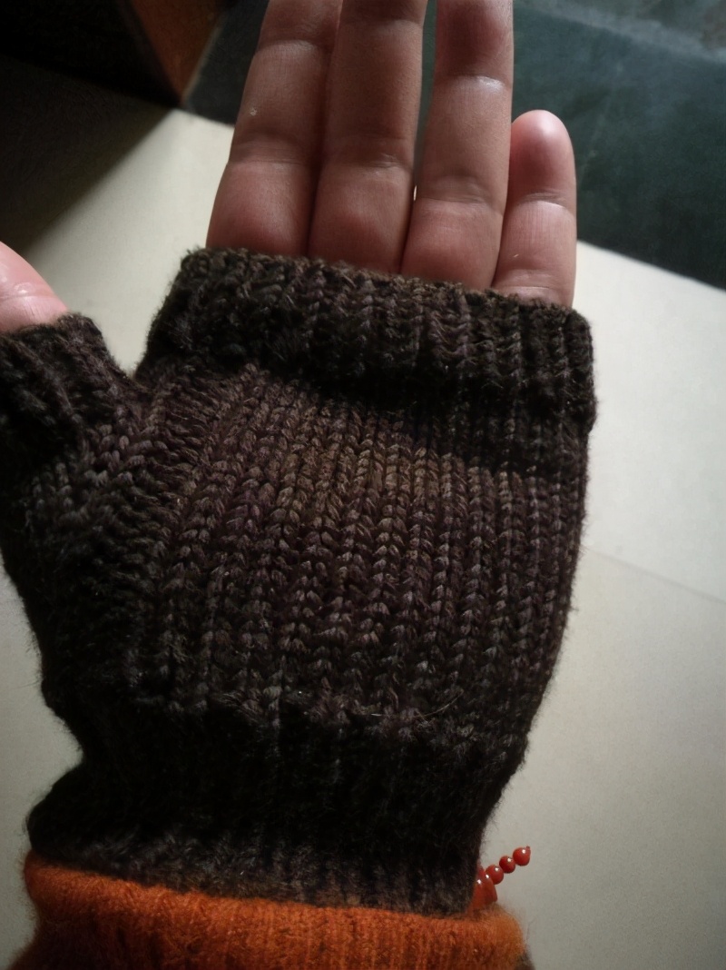 儿童手套棒针织法教程,简单又实用,附编织图解过程