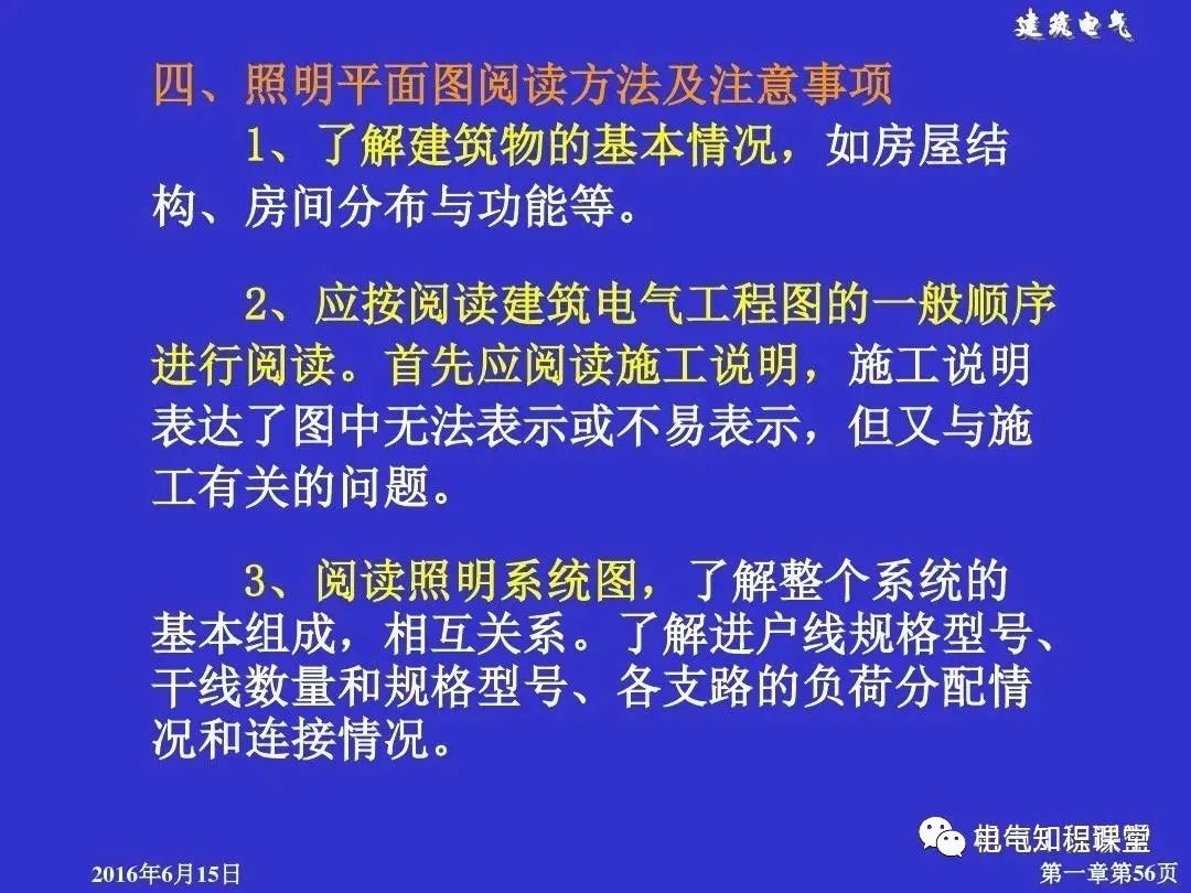 建筑强电和弱电的基础知识与识图（94页PPT详解）