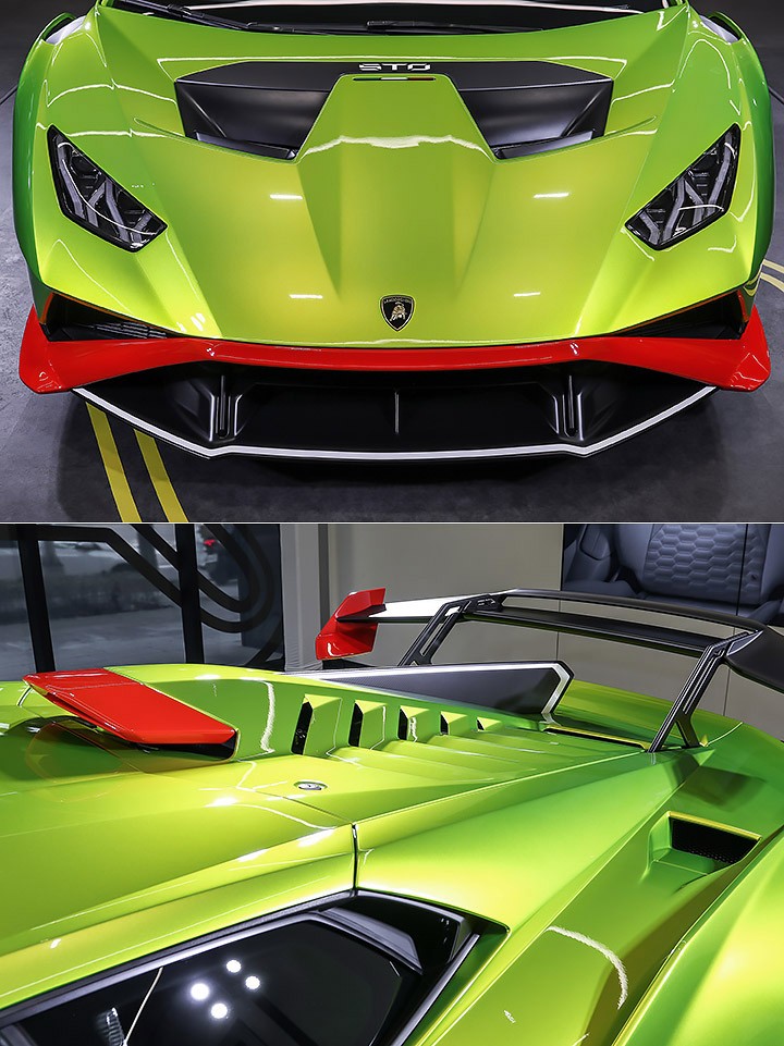 实拍兰博基尼Huracán STO，最强小牛