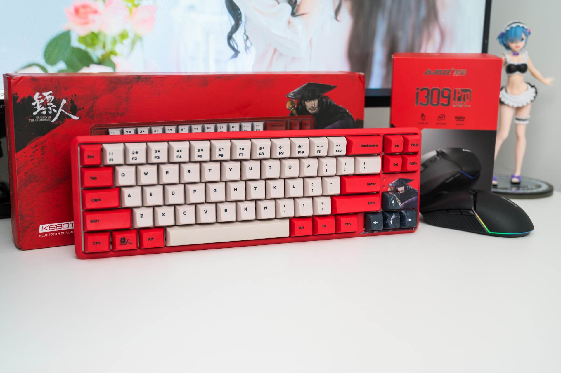 客制化68键配列的颜值巅峰，黑爵镖人机械键盘上手体验