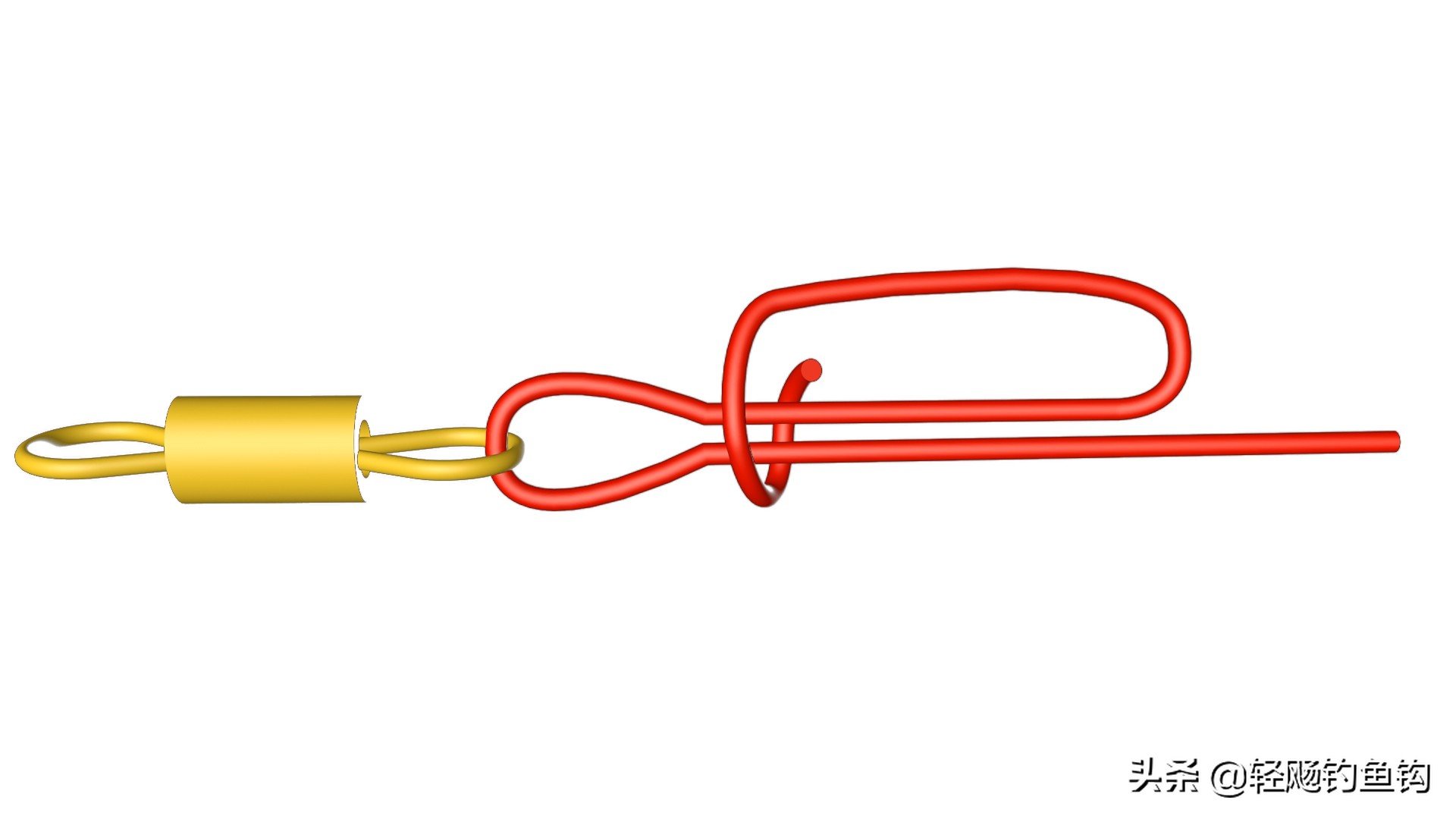 钓鱼8字环怎么绑?简单易学的超详细高清图解教程