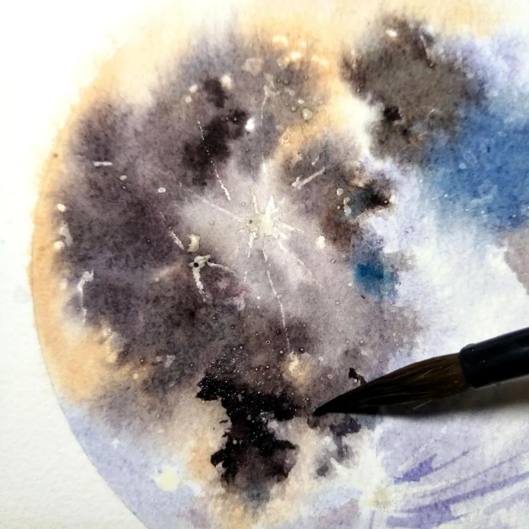 月球怎么画 画月球的方法