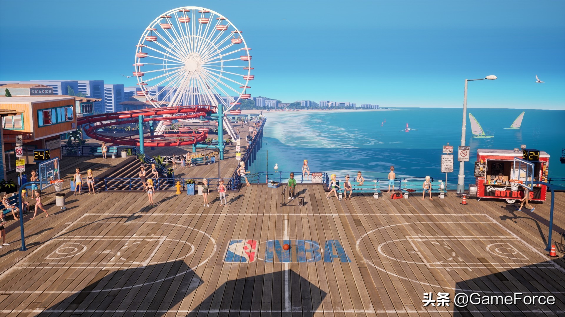 nba2k16哪些扣篮动作(《NBA 2K 欢乐竞技场2》评测：街头篮球NBA JAM的精神续作)