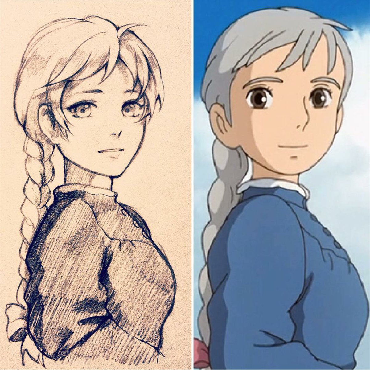 宫崎骏的动画开了美颜,人物颜值提高之后,还像是老爷子的作品吗