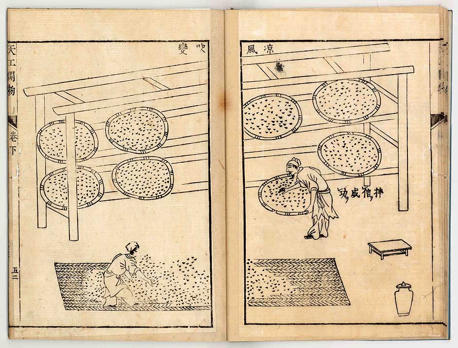 中国17世纪的工艺百科全书(明代宋应星的天工开物)