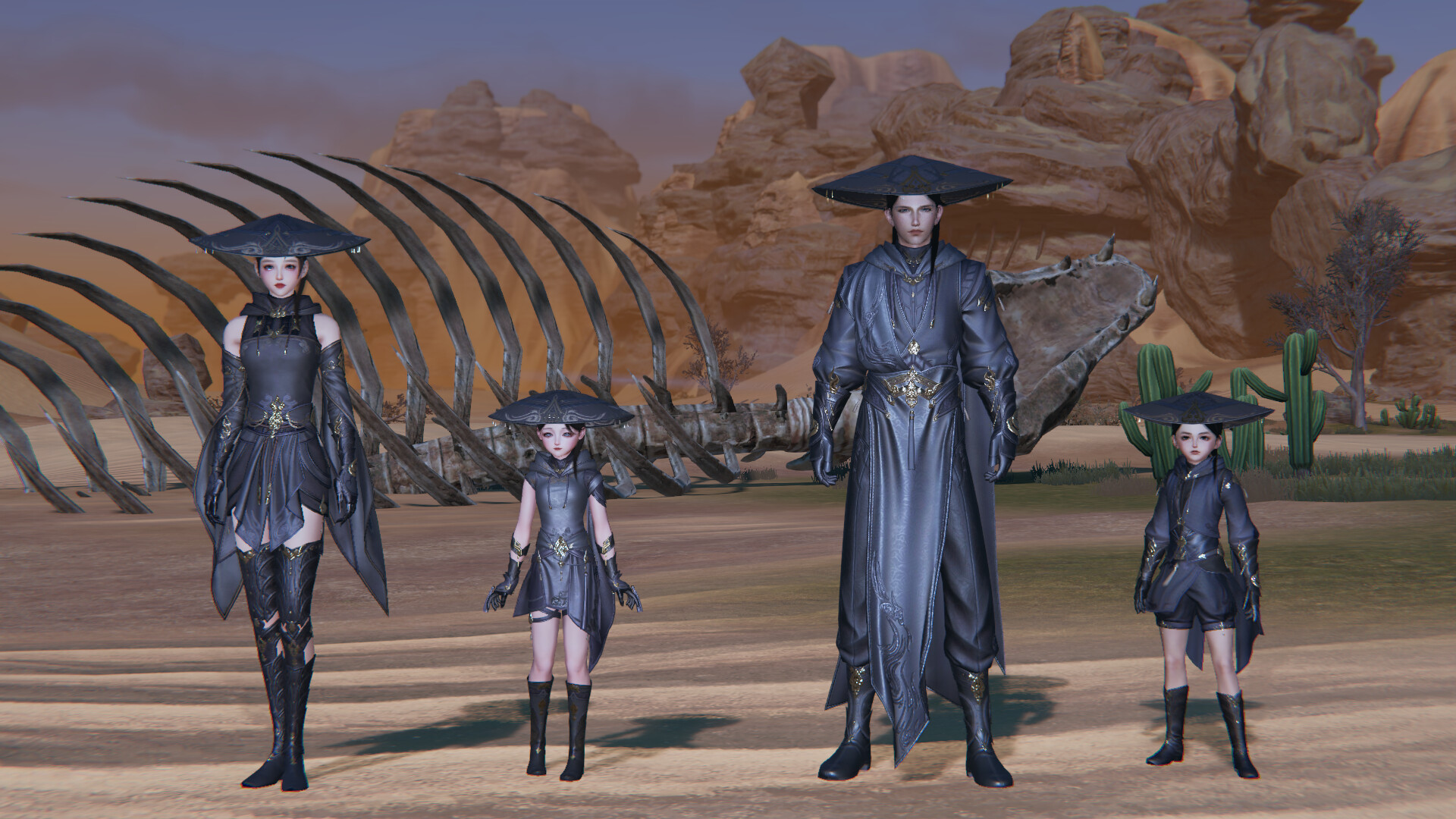 历代吃鸡套高清展示,苍月川绝美