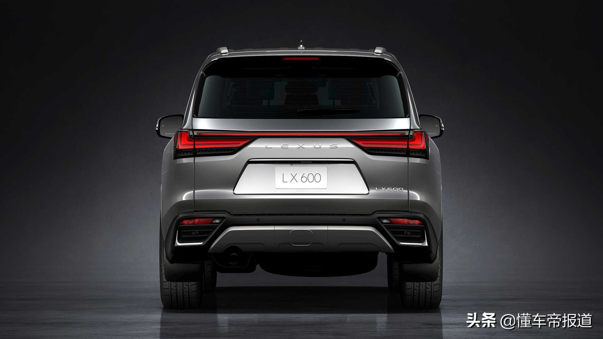 新车 </p><p>　　 高配丰田“陆巡”？解析全新雷克萨斯LX600，首次提供四座版