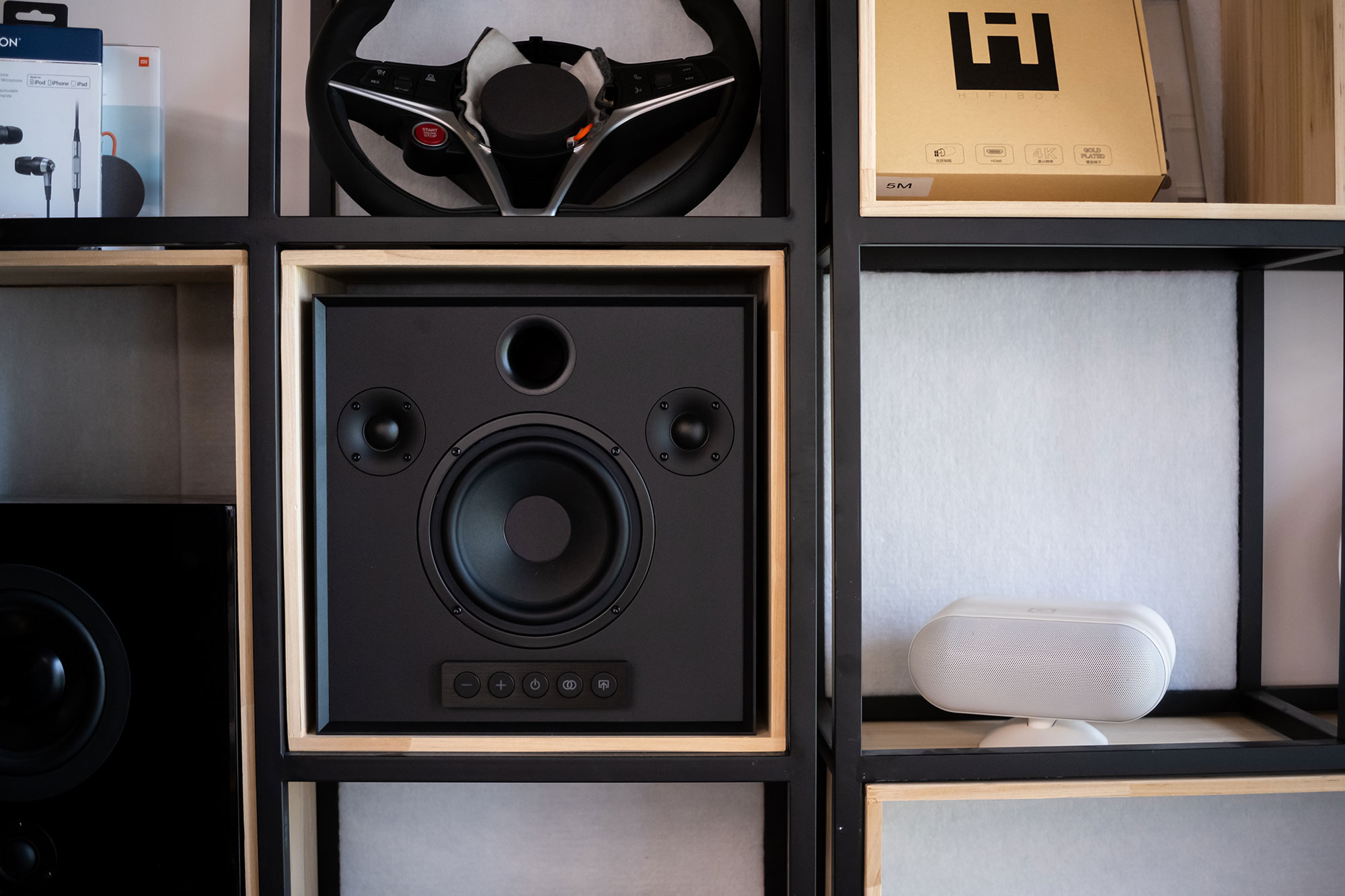 隐身好听好用！超适合用与电视机搭配的摩雷Hogtalare蓝牙音响