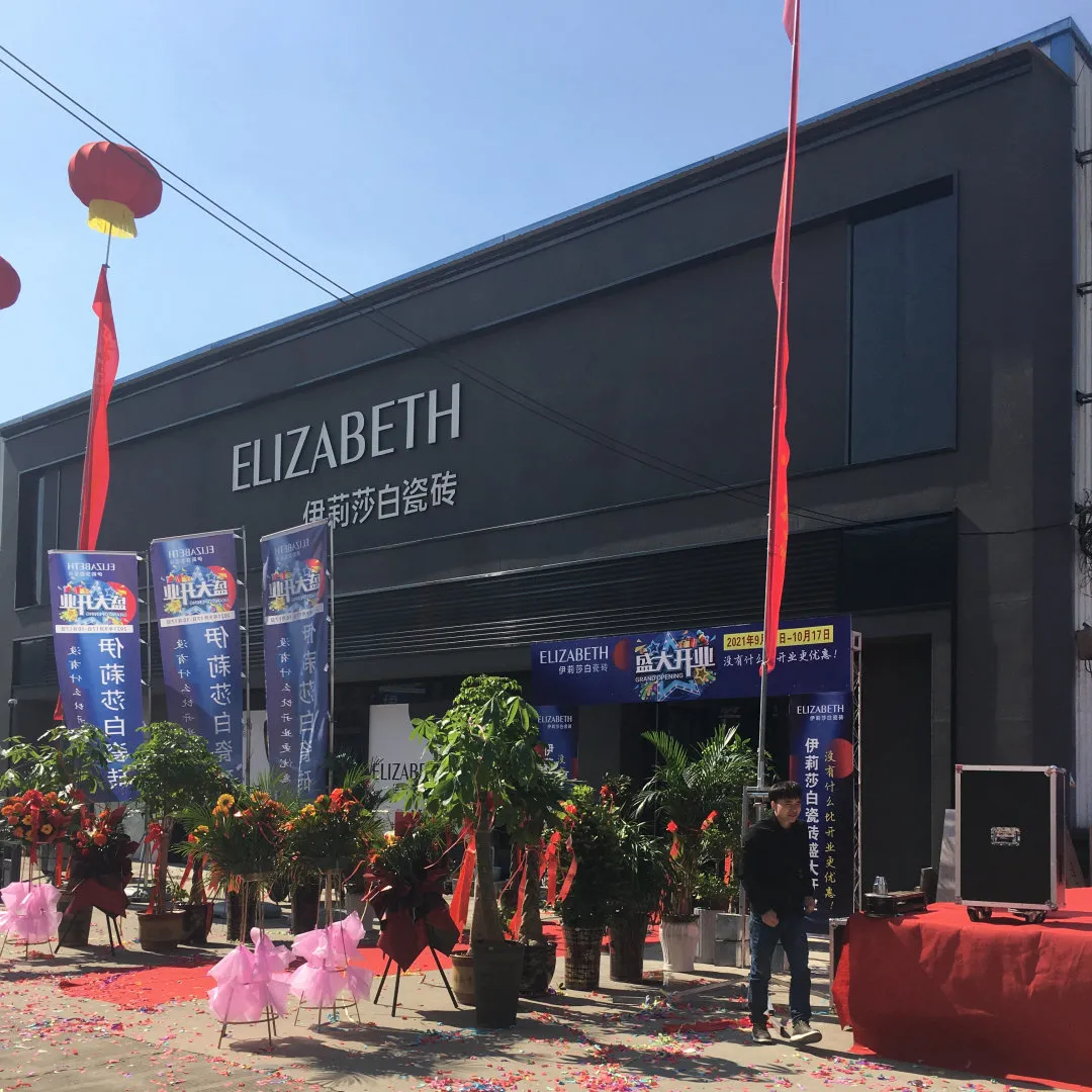 开业 | 再圈一城,再添一店!祝贺伊莉莎白瓷砖临泉现代馆盛大开业