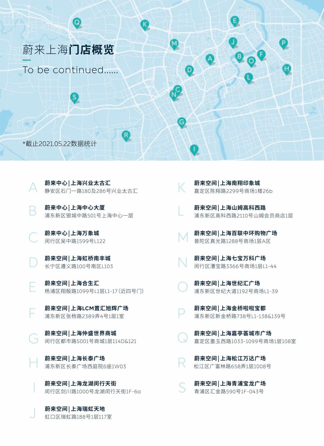 蔚来空间 </p><p>　　 上海青浦宝龙广场盛大开业