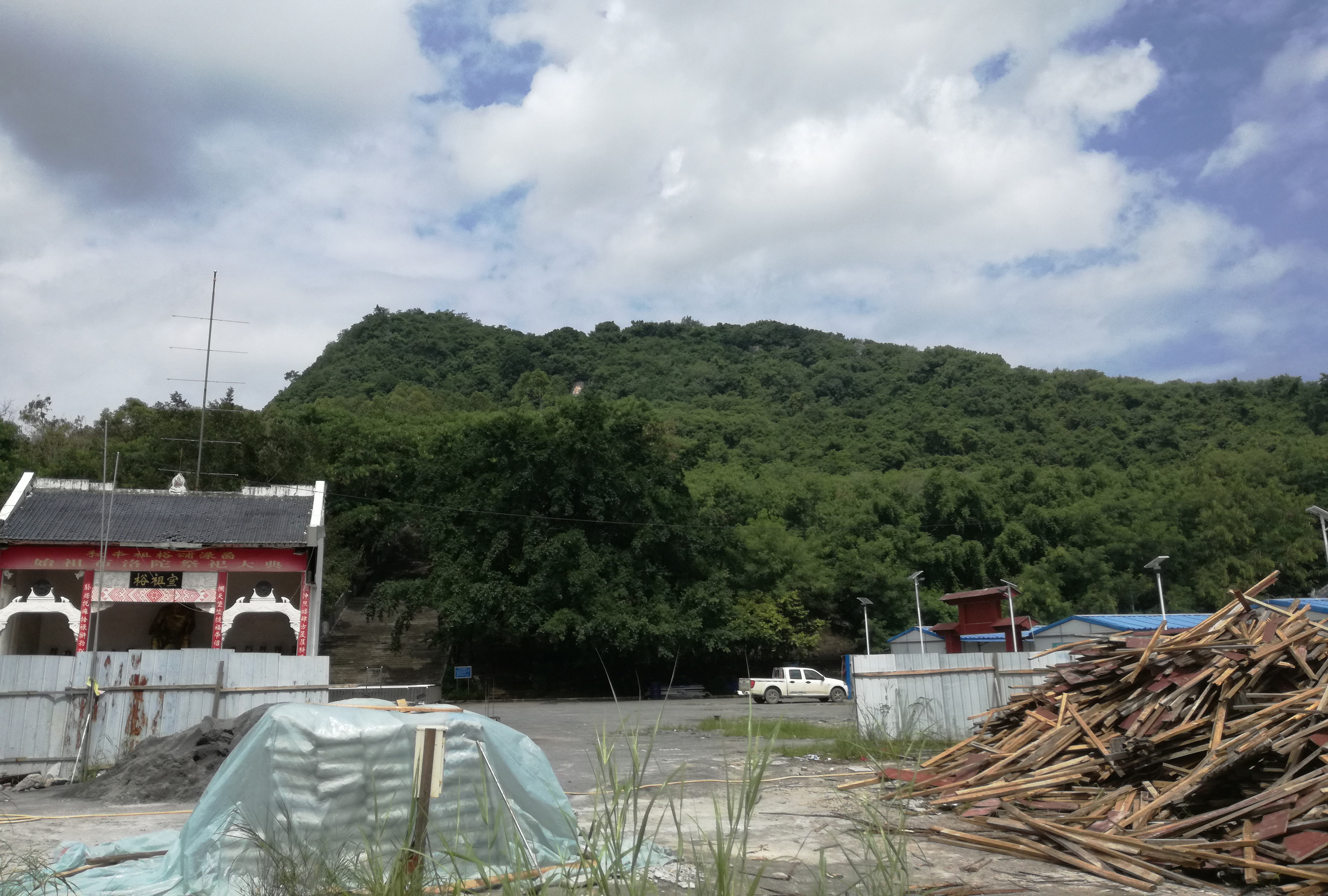 敢壮山上的神位大变换