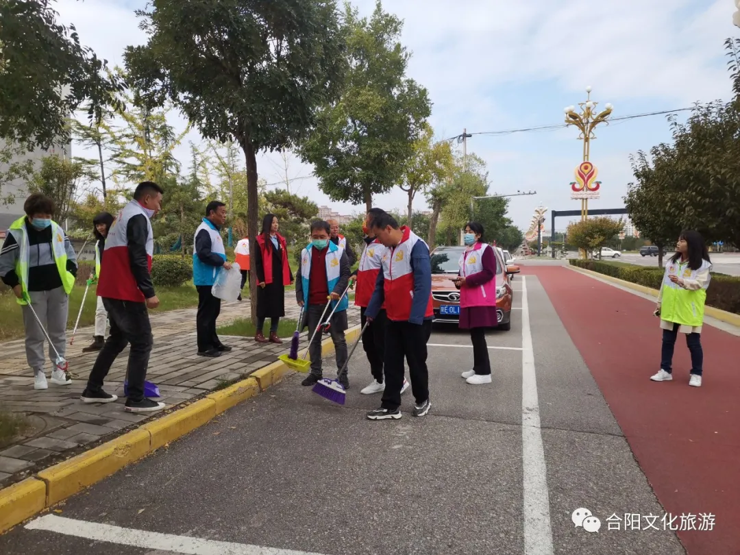 合阳县领导深入文旅局包联路段开展创建“走街行动”