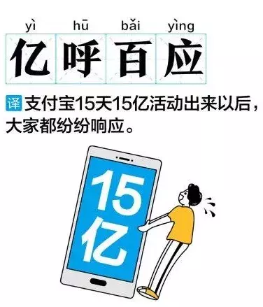支付宝撒币15亿引发全民“薅羊毛”,文案真是哈哈哈哈哈