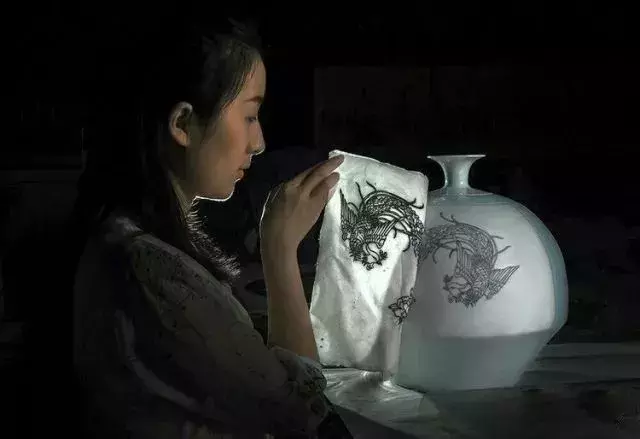 一件瓷器72道工序,有图有真相