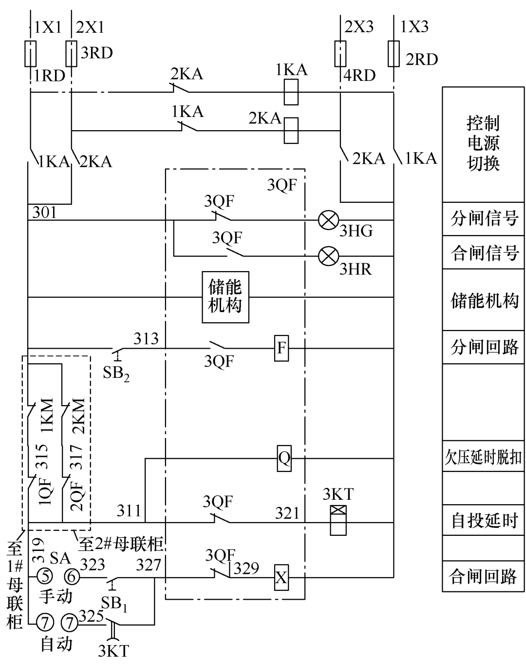 失压脱扣器接线图解图片