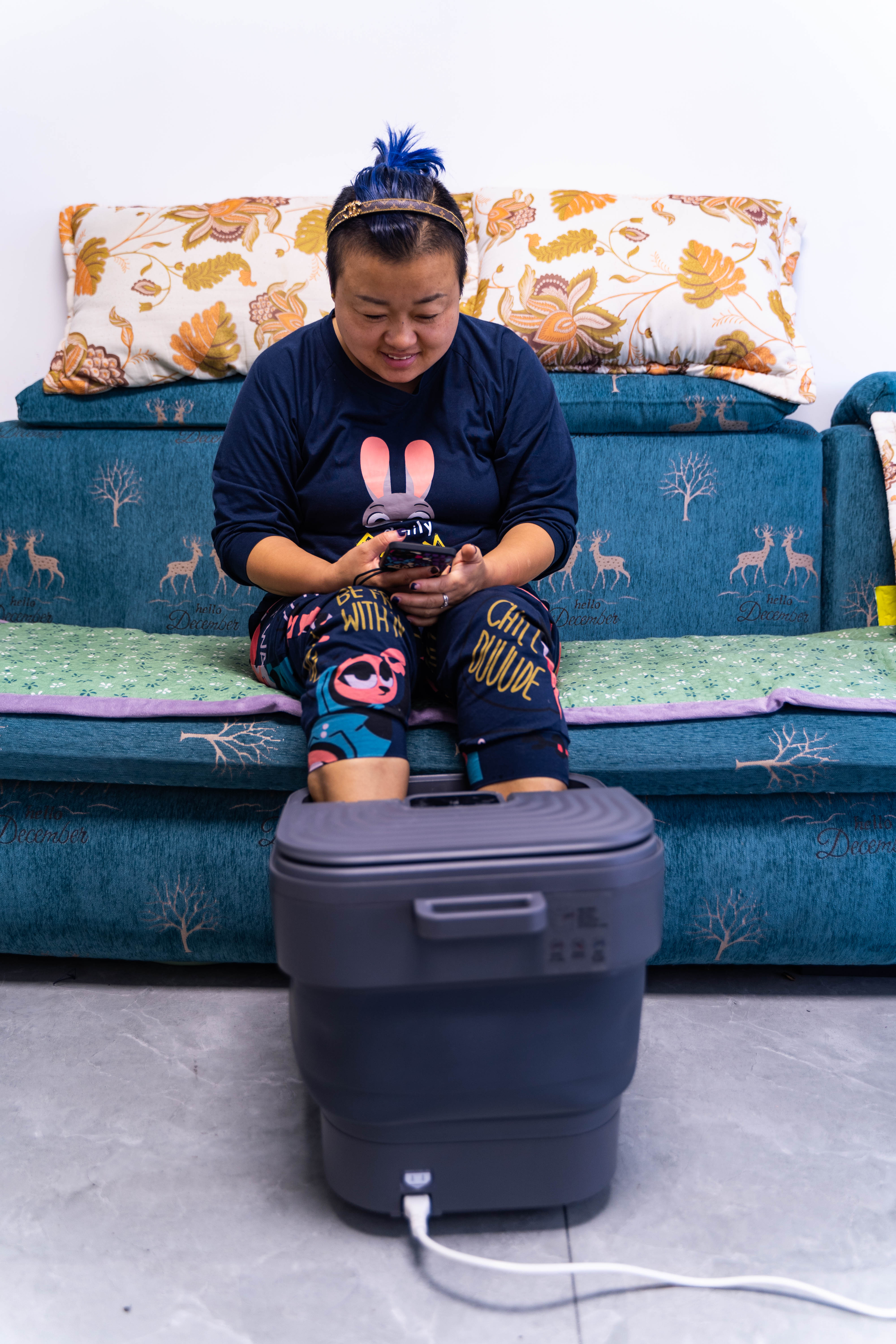 足浴桶太大，空间太小？请进来了解一下可以折叠的足浴桶