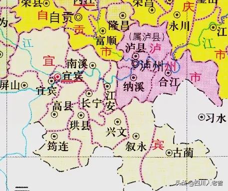 如果泸州市下面县区改为古代的名字,取个啥名好?