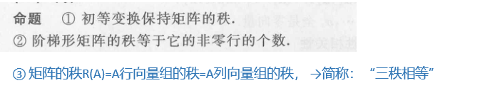 线性代数秩的有关问题