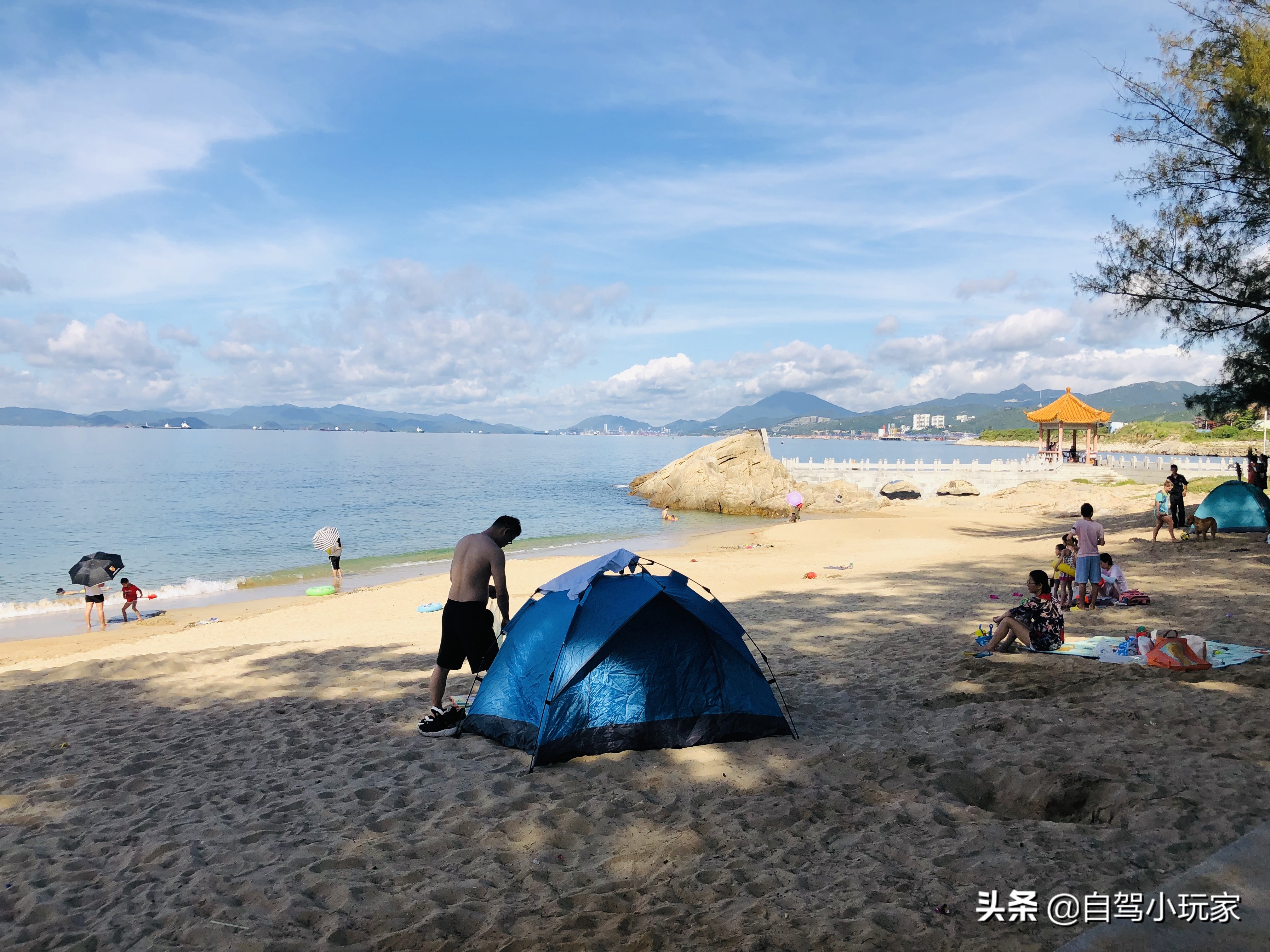 深圳有个“避暑”沙滩，人少干净又荫凉，知道的人不多，海钓很爽