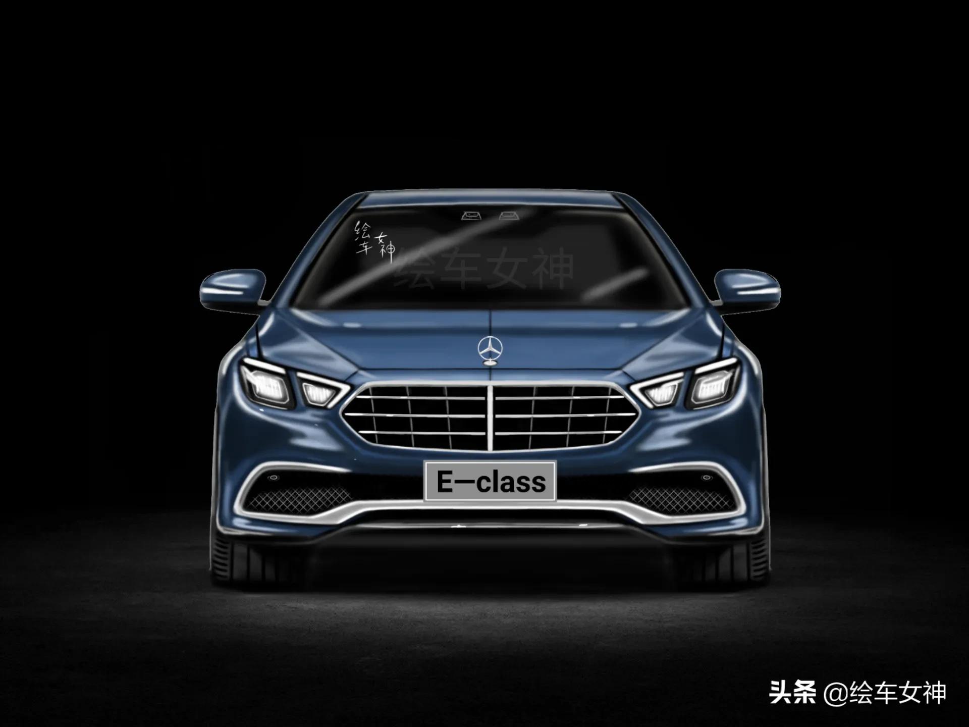 花生灯的新奔驰e级,梦回w211,新车原创猜想.