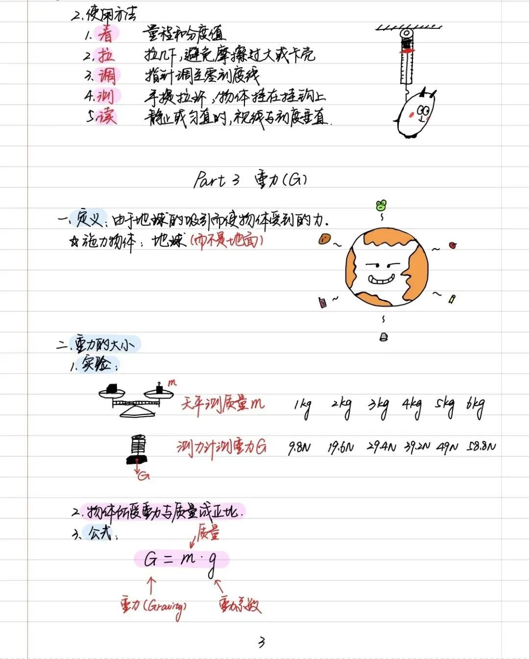 初中最美物理笔记，学霸早已偷偷收藏