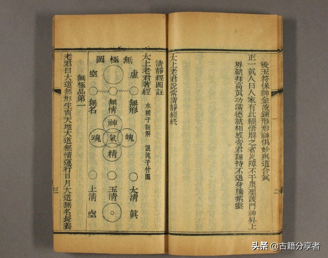 道教经书 《太上老君说常清静经》 古籍必读经典