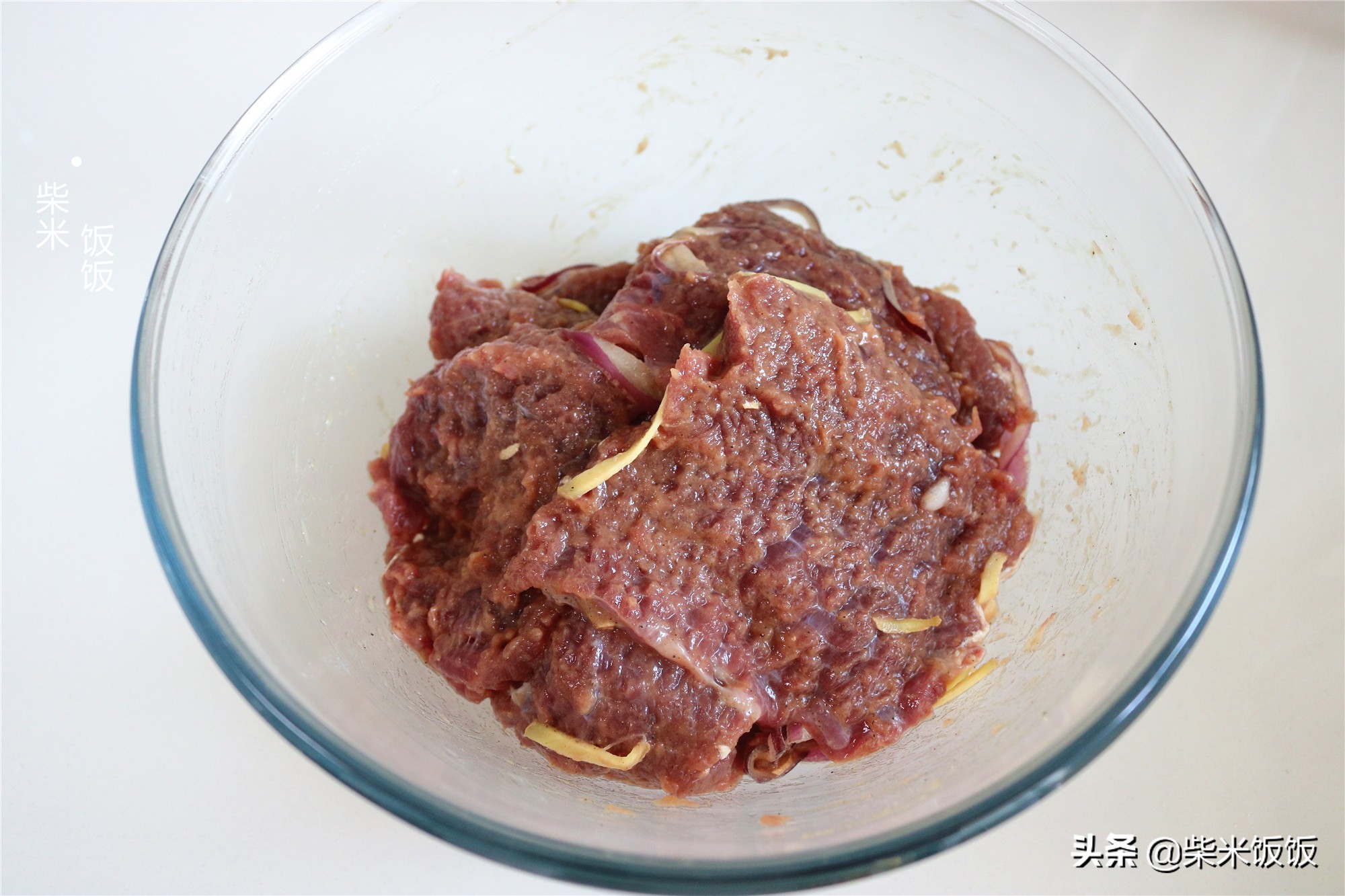 买80元牛肉，做了10块牛排，软嫩又多汁，真材实料放心吃