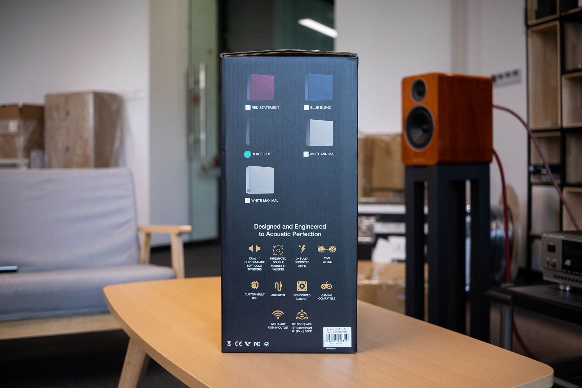 隐身好听好用！超适合用与电视机搭配的摩雷Hogtalare蓝牙音响