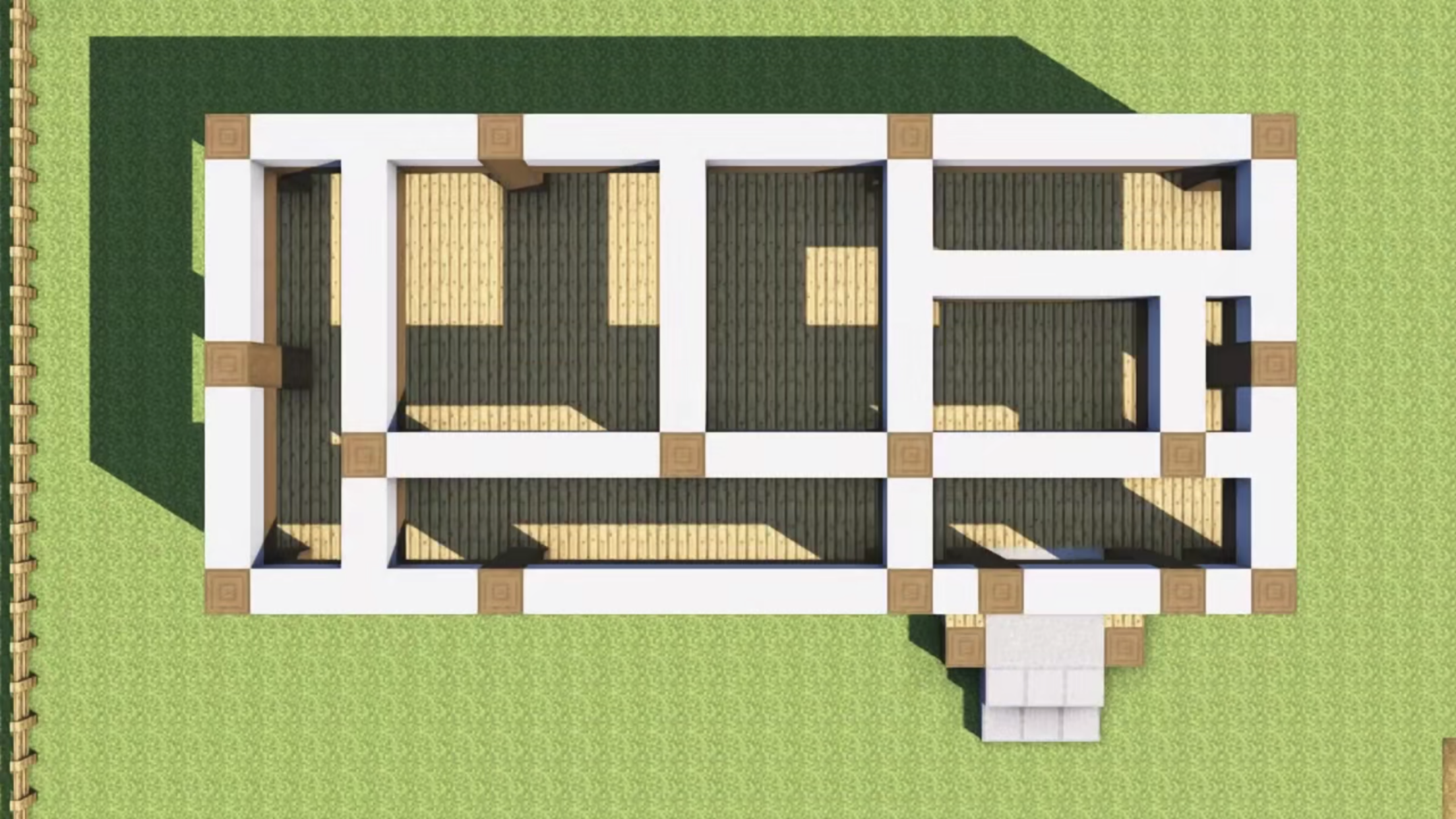 我的世界：妙用建筑思维 在MC方块世界中建造一个田间别墅