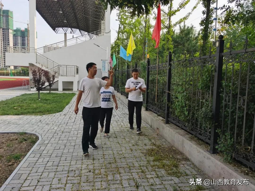 忻州市长征小学西校区开展新学期安全隐患排查及防疫消杀工作