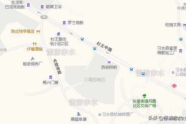 古蔺县地图（盘点赤水河各县市城区很有特点的道路名称）