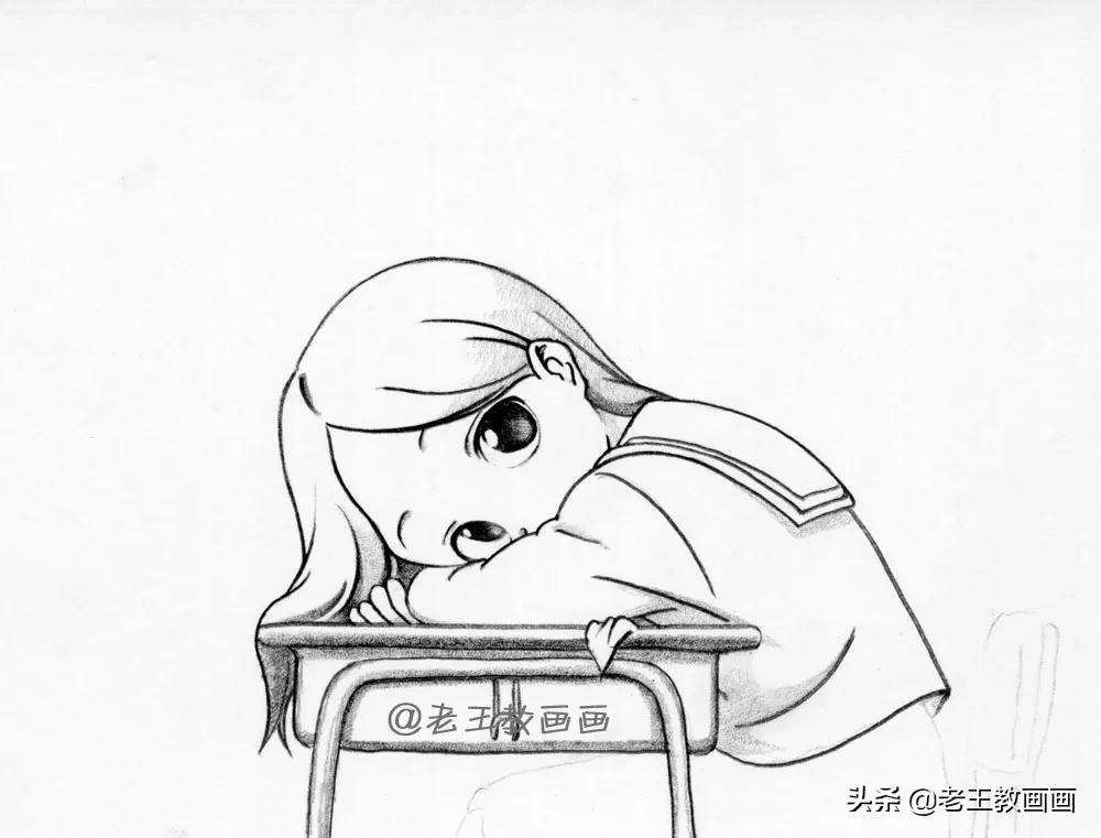 漫画人物不难画,手把手教你学会画