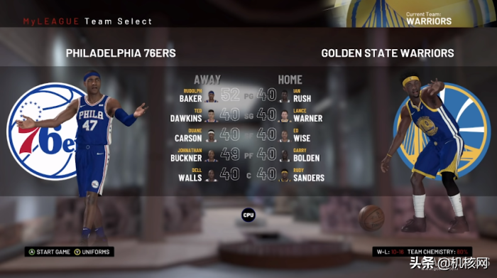 nba2k19为什么叫J(在《NBA 2K19》中毁灭NBA的第一步：把所有新秀能力值都调成40)