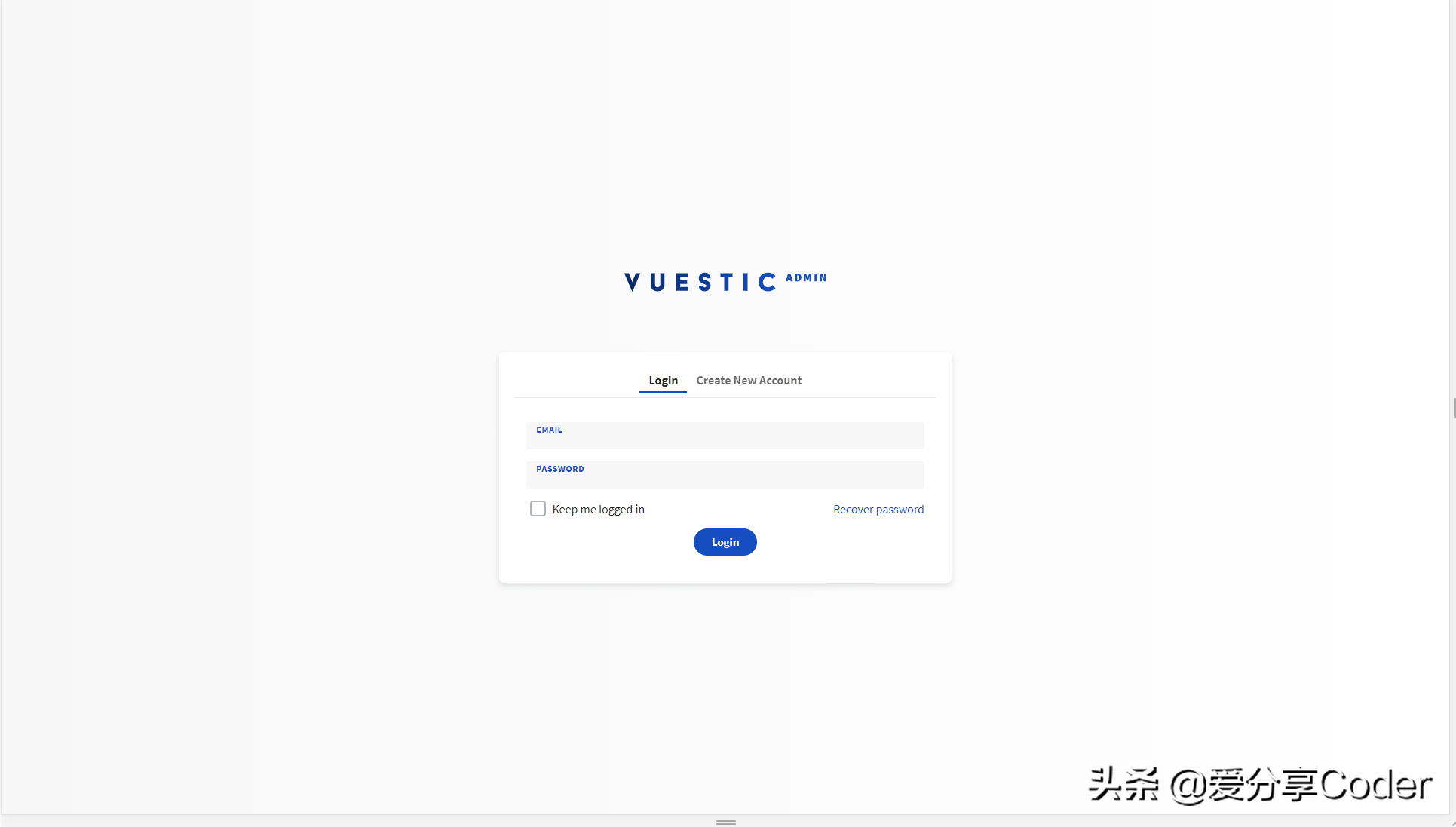 完美支持Vue3，一个自带管理模板的Vue3开源组件库——vuestic