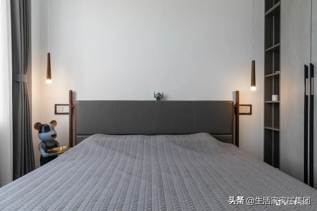 120㎡新中式，开放式书房、厨房更显宽敞，一家三口尽享诗意生活