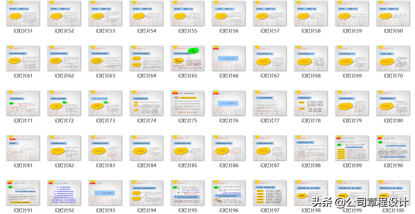 顶级销售员呕血编写的销售培训课程（160页干货）