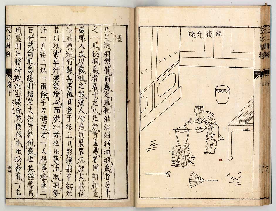 中国17世纪的工艺百科全书(明代宋应星的天工开物)