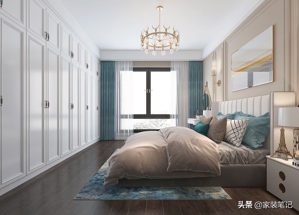 轻奢风格新作品：客厅用护墙板加大理石，不仅有点奢华感还有品位