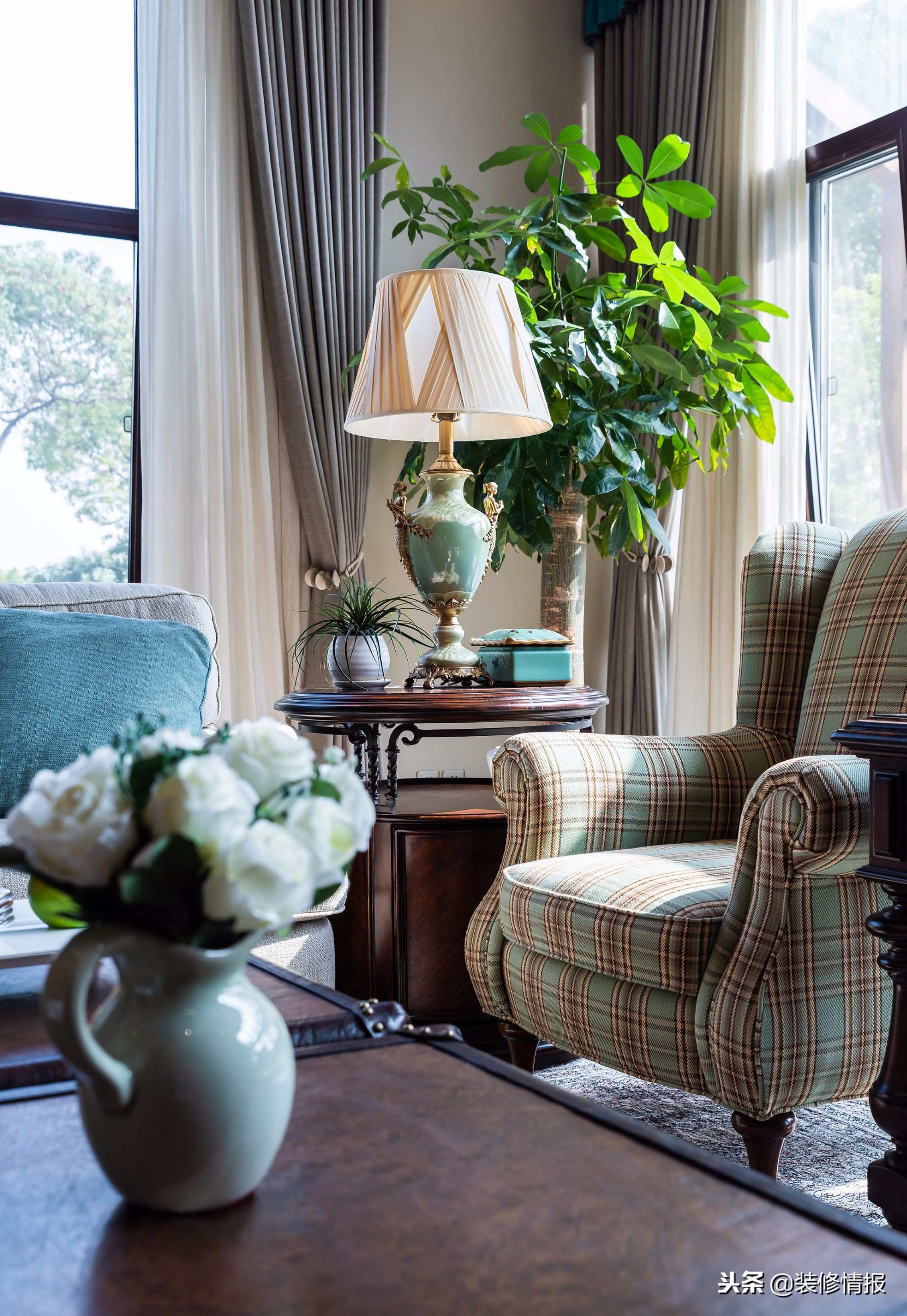 580㎡的美式乡村风，一个休闲、自然、安逸、宁静的居住环境