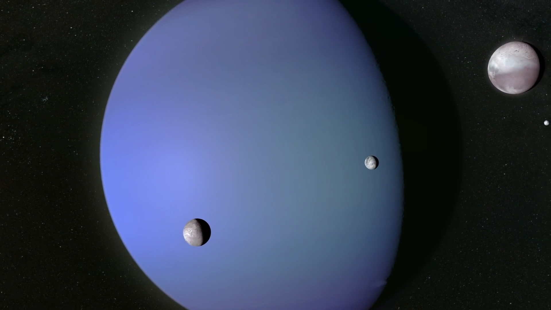 海王星45亿公里外海王星真实影像