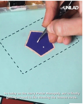 哈利波特被妹子改成手工版大富翁，数万网友眼红到喊话官方出同款