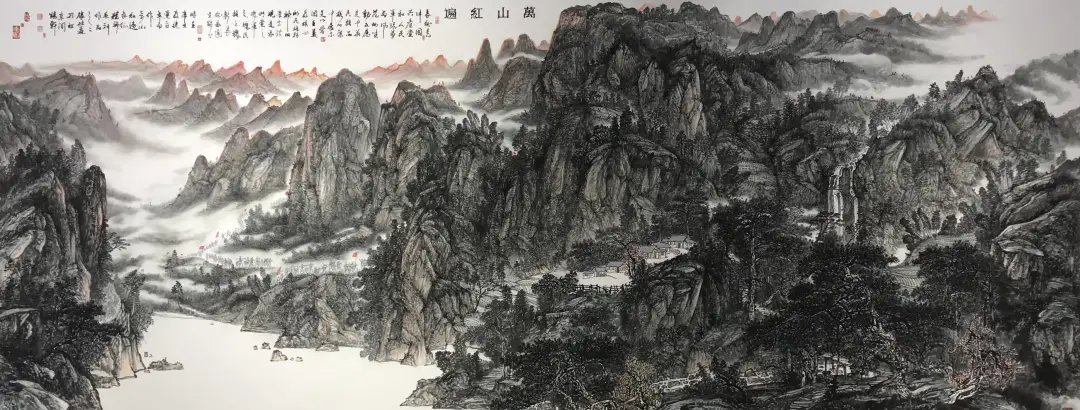 "大美秦岭-问道龙脉"——张仕森中国画作品展