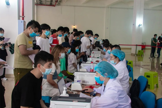 四川交通职业技术学院9800余名师生接种新冠疫苗