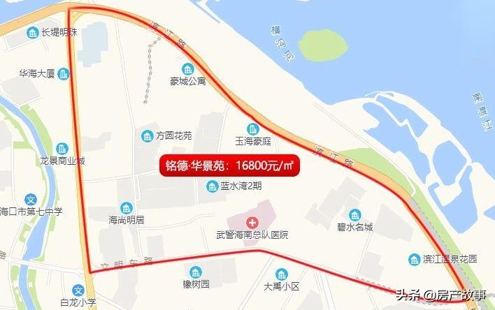 海口11所重点小学划片学区在售楼盘超全汇总，房价14000元/㎡起