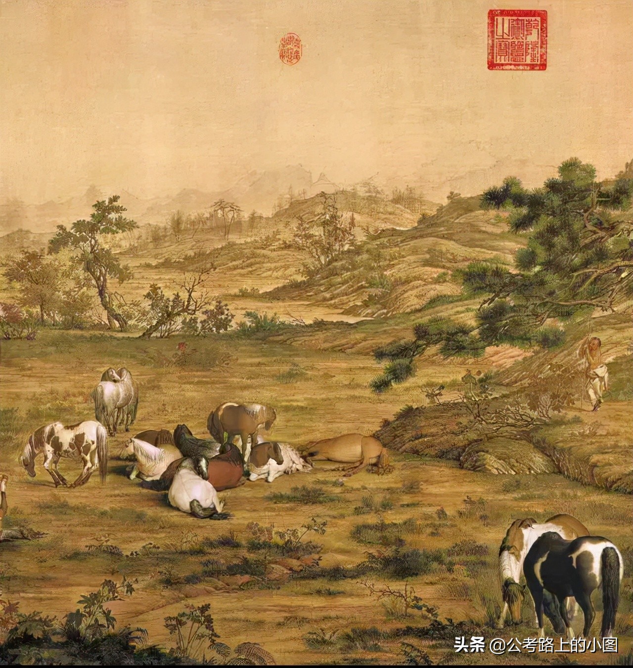 公务员考试常识积累：中国十大名画
