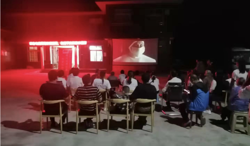 高县庆符镇：红色坝坝电影 传承红色基因