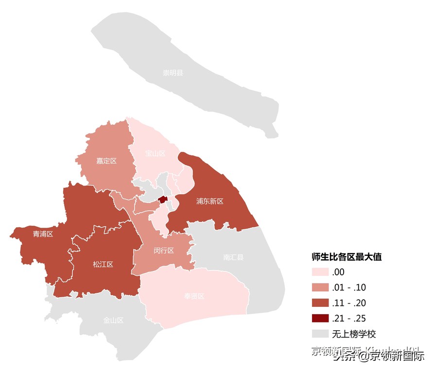 上海国际学校区域分析：杨浦区光华学院剑桥国际中心竞争力最强