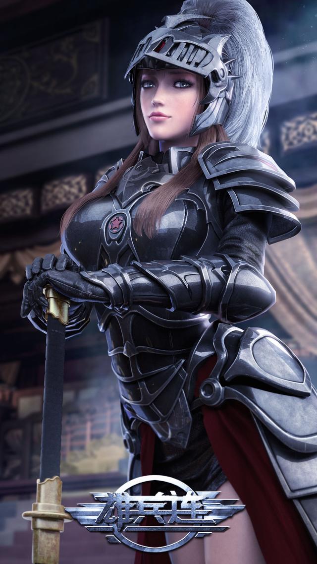 雄兵连：蕾娜高清绝美壁纸（一）