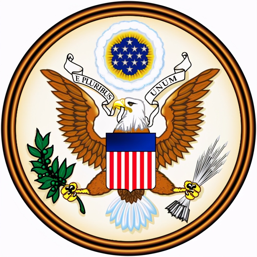 美国白头海雕标志图片
