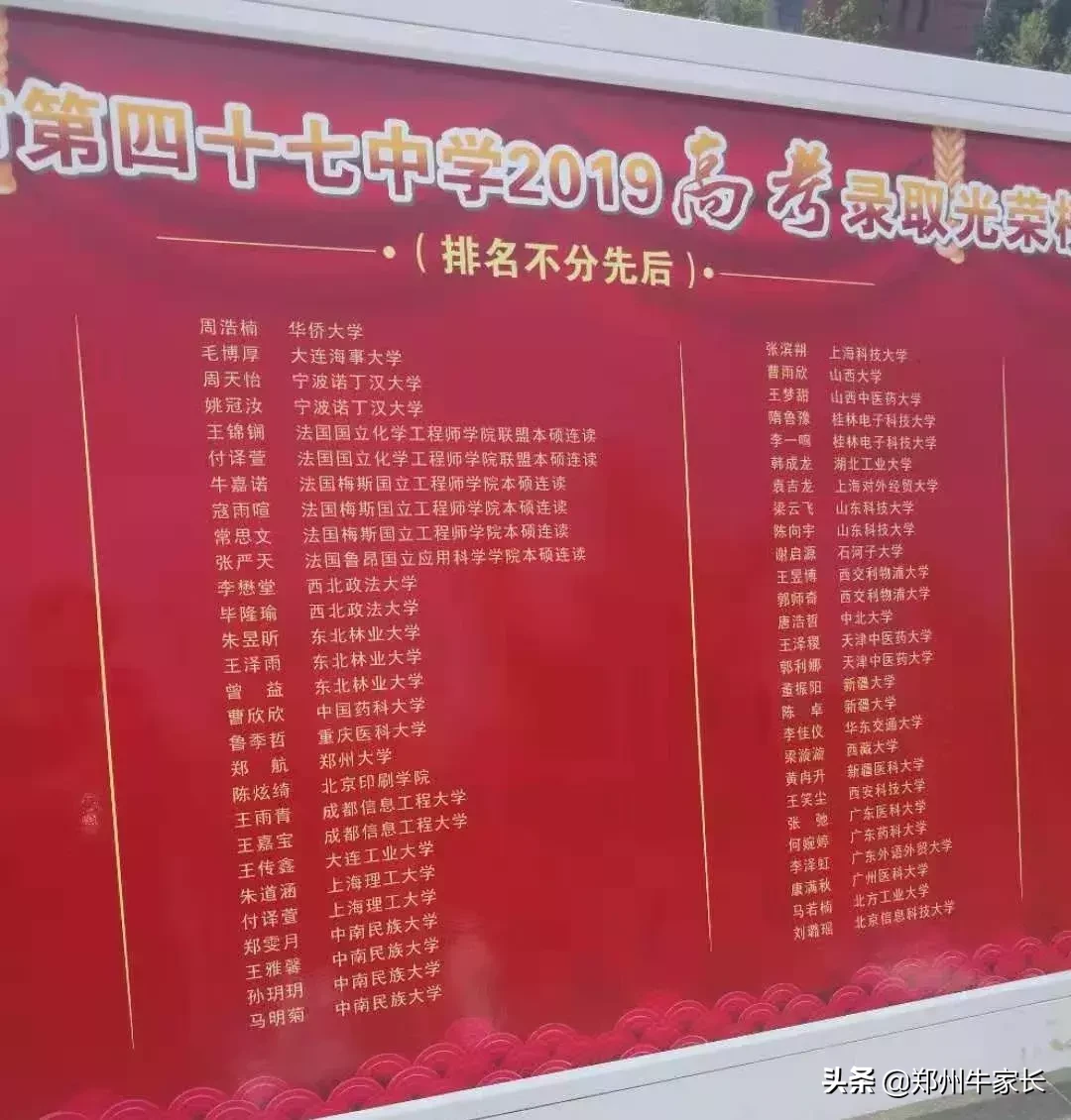 重点！外高、省实验及四中等高中2019年高考成绩红榜汇总